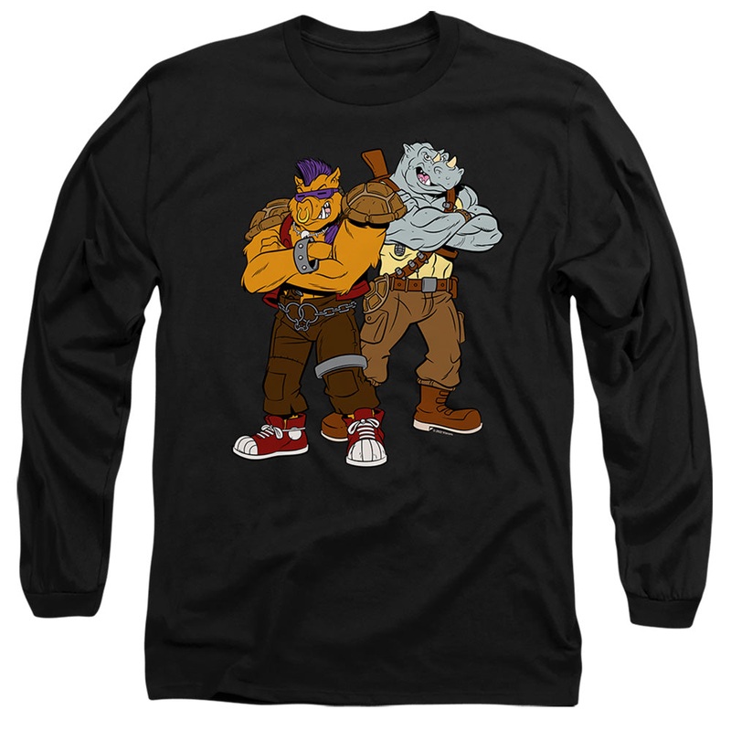 Teenage Mutant Ninja Turtles Bebop and Rocksteady Long Sleeve T-Shirt