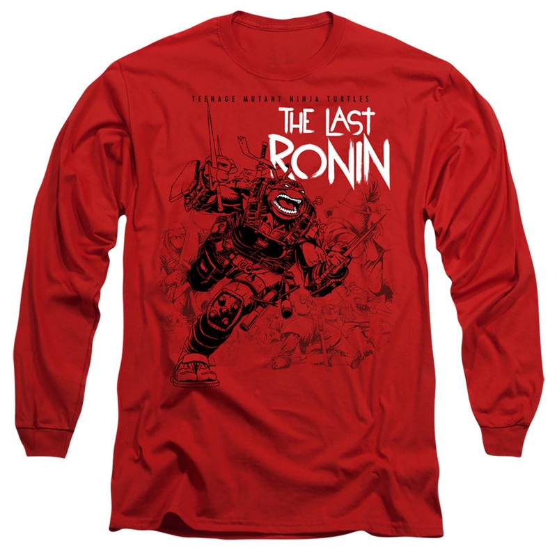 Teenage Mutant Ninja Turtles Charging Ronin Long Sleeve T-Shirt