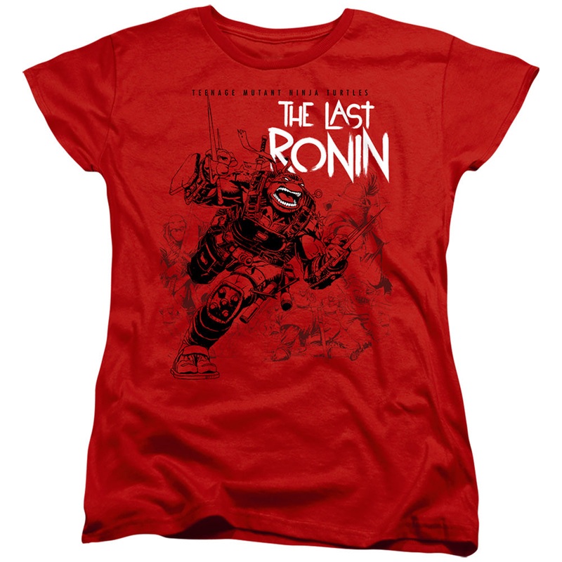 Teenage Mutant Ninja Turtles Charging Ronin Women's T-Shirt
