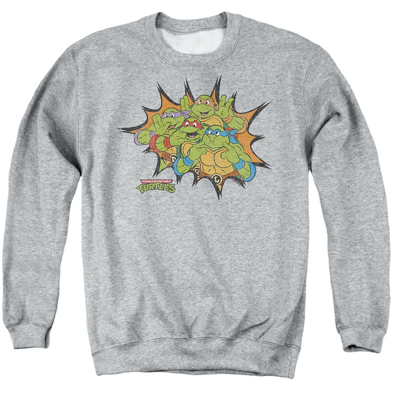 Teenage Mutant Ninja Turtles Funny Face Turtles Sweatshirt