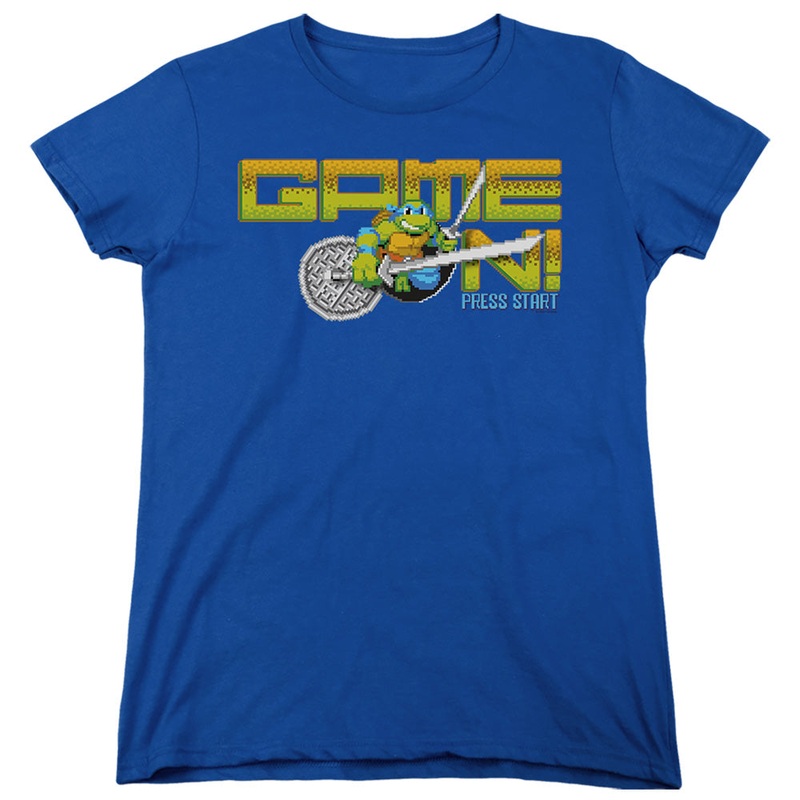 Teenage Mutant Ninja Turtles Game On Women's T-Shirt