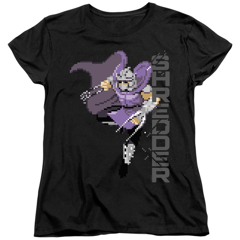 Teenage Mutant Ninja Turtles Retro Arcade Shredder Women's T-Shirt