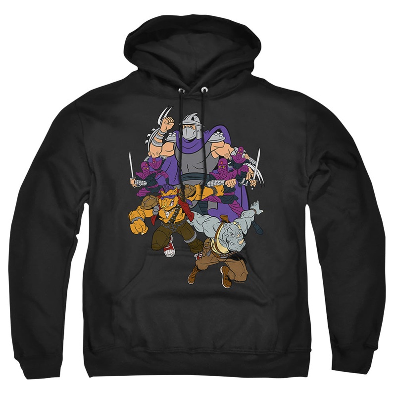 Teenage Mutant Ninja Turtles Shredder and Foot Clan Hoodie