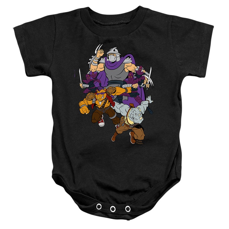 Teenage Mutant Ninja Turtles Shredder and Foot Clan Infant Snapsuit