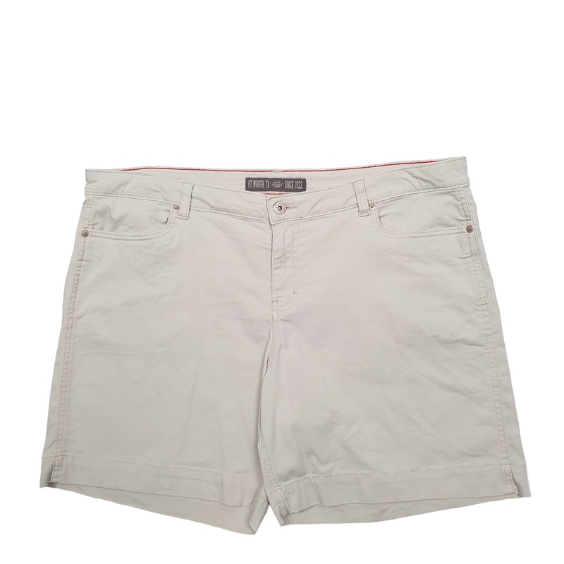 Dickies Cream Chino Cotton Shorts UKM