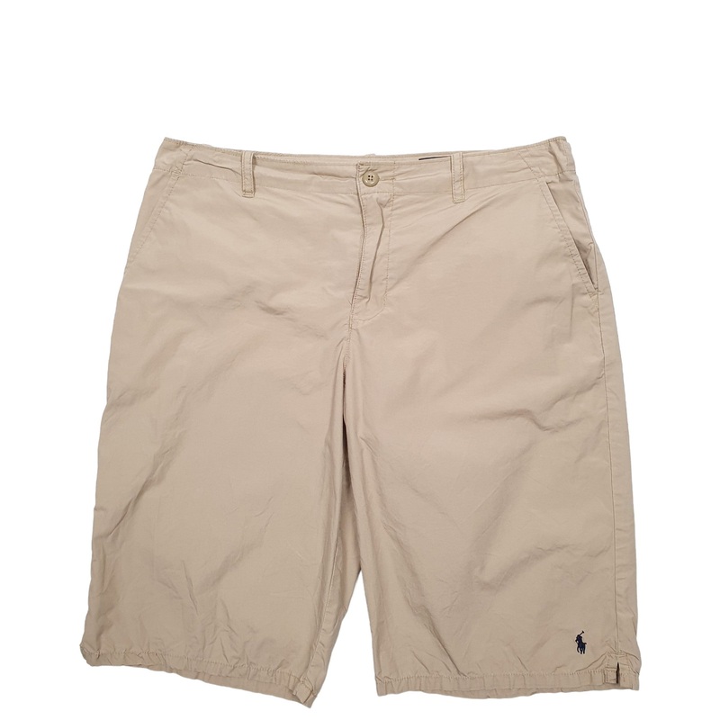 Polo Ralph Lauren Beige Chino Polyester Shorts W32