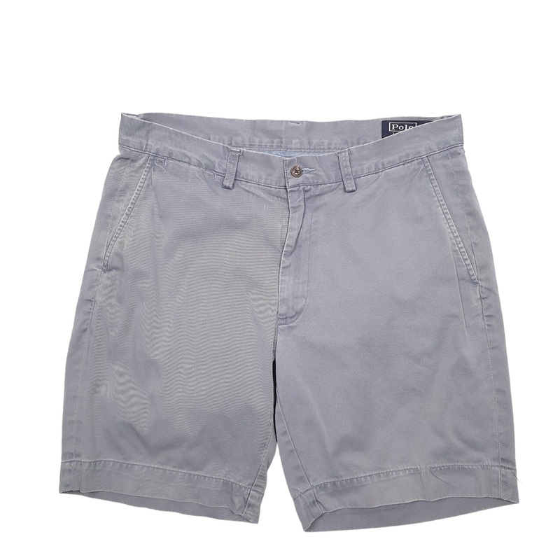 Polo Ralph Lauren Grey Chino Cotton Shorts W34