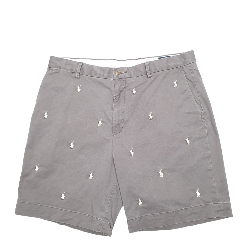 Polo Ralph Lauren Grey Chino Cotton Shorts W36