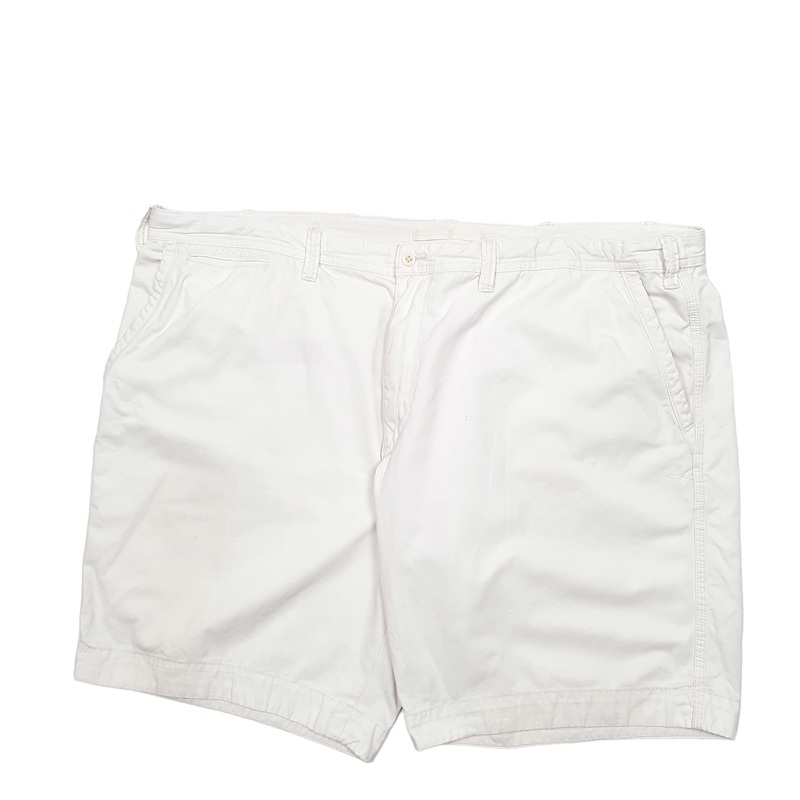 Polo Ralph Lauren White Cargo Workwear Cotton Shorts W48