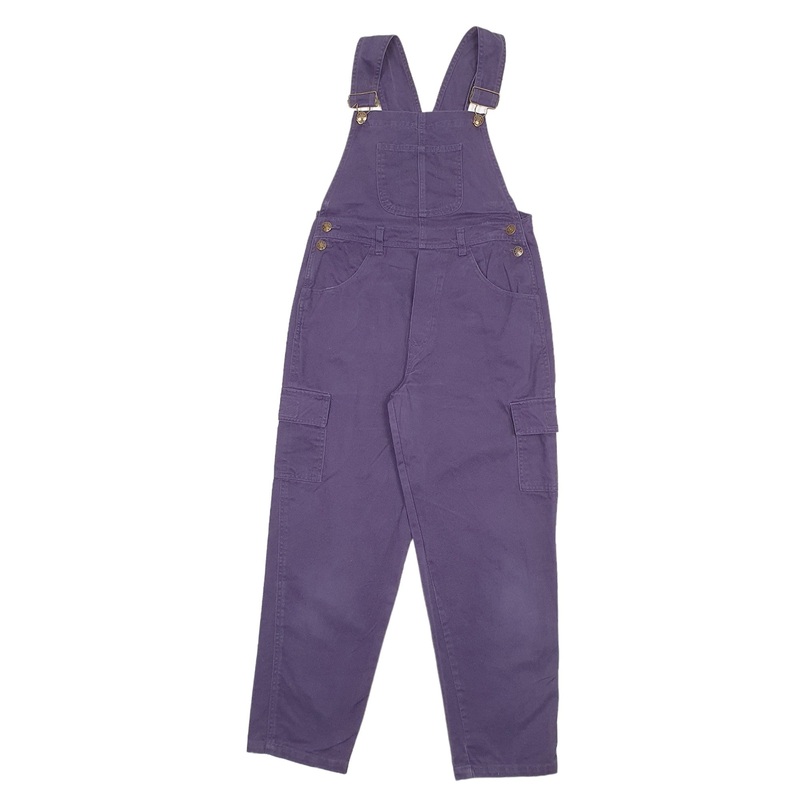 Womens 3 suisses Blue Dungaree Cotton  Trousers UK14