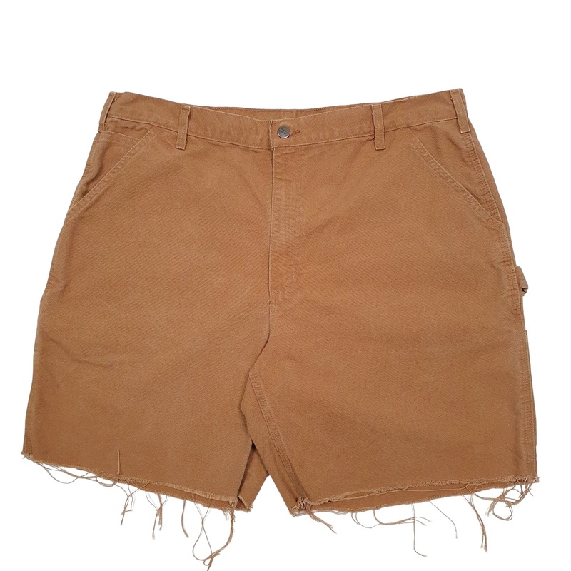 Carhartt Workwear B11 Brown Carpenter Cotton Shorts W40