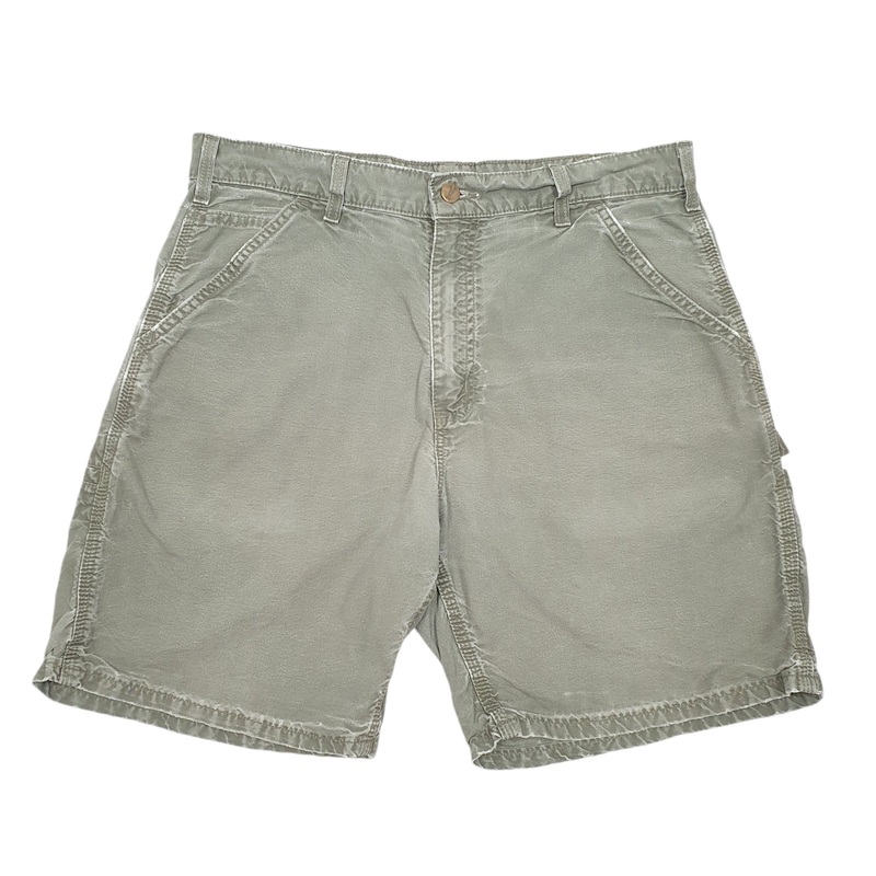 Carhartt Workwear B1440 Khaki Carpenter Cotton Shorts W34