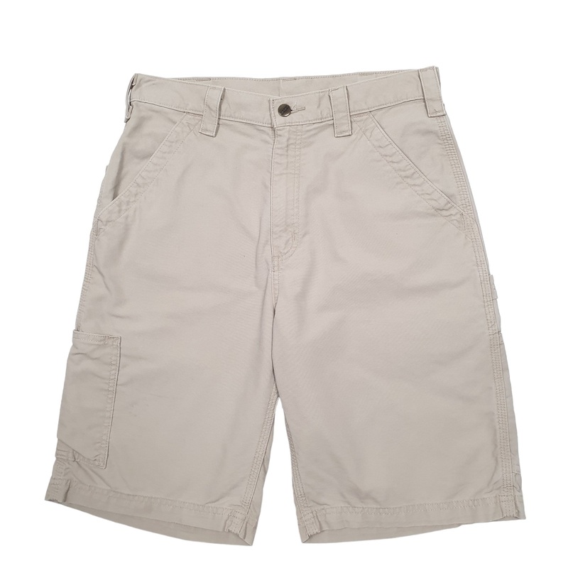 Carhartt Workwear B147 Beige Carpenter Cotton Shorts W32