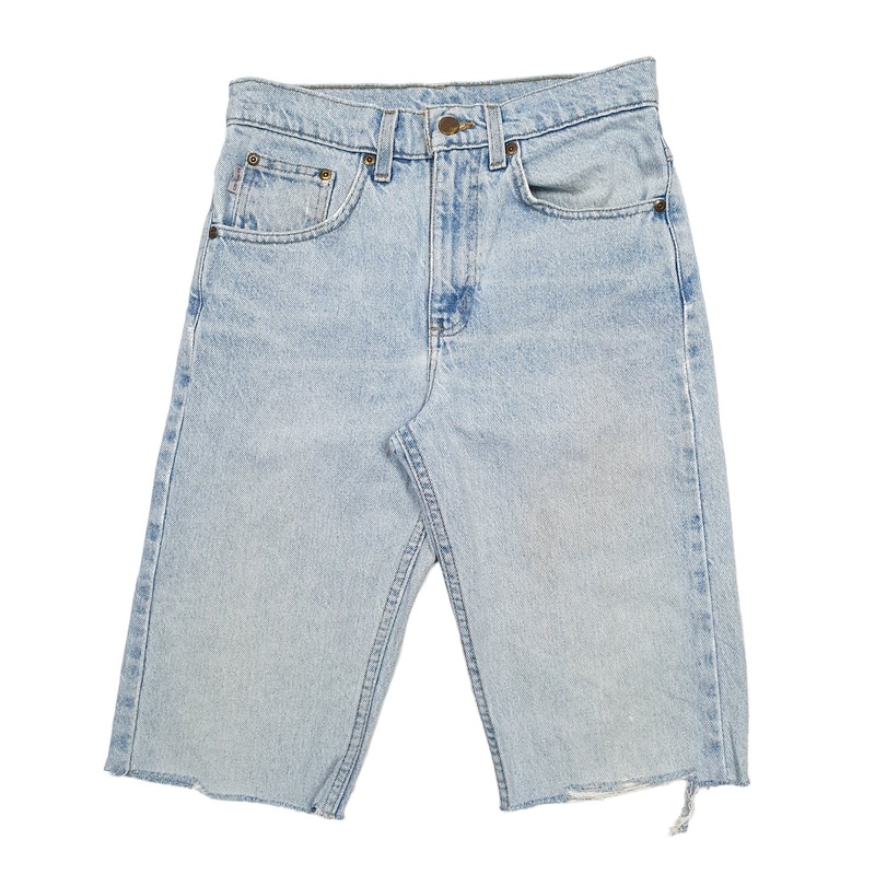 Carhartt Workwear B18 STW Blue Denim Jeans Cotton Shorts W28