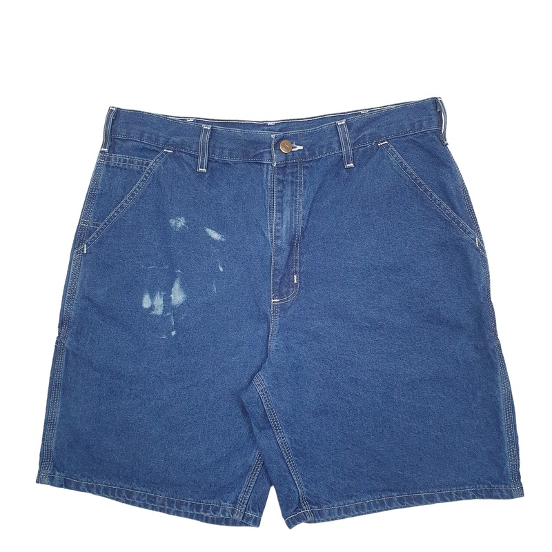 Carhartt Workwear B28 DST Blue Carpenter Cotton Shorts W34