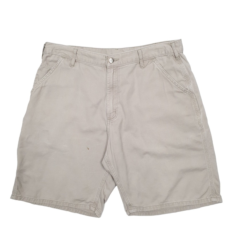 Carhartt Workwear B283 Beige Carpenter Cotton Shorts W36