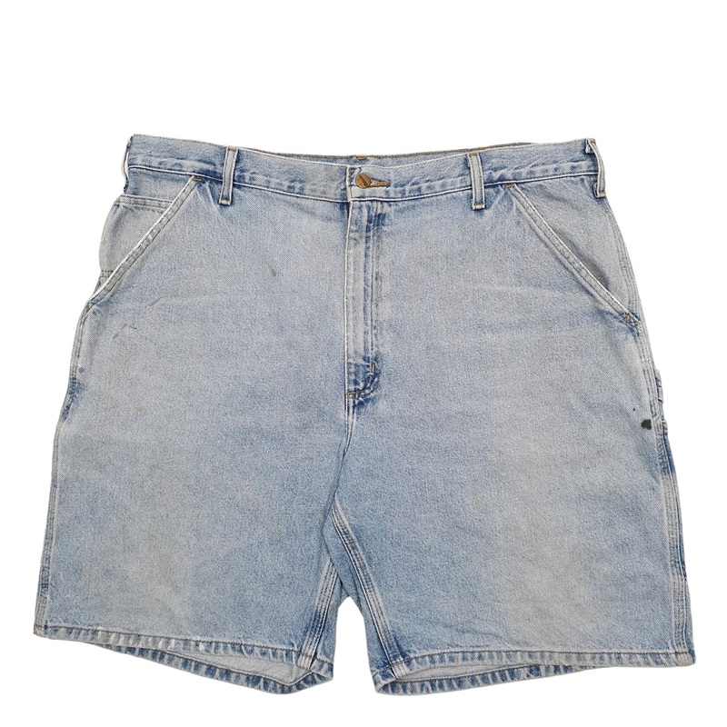 Carhartt Workwear B29 STW Blue Carpenter Cotton Shorts W40