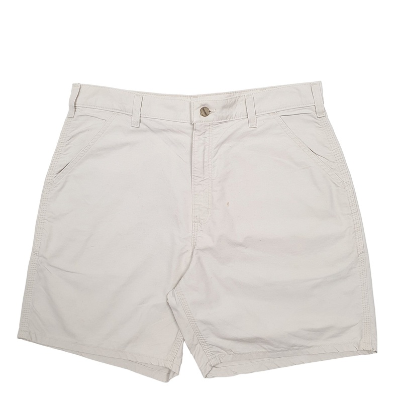 Carhartt Workwear Beige Carpenter Cotton Shorts W36