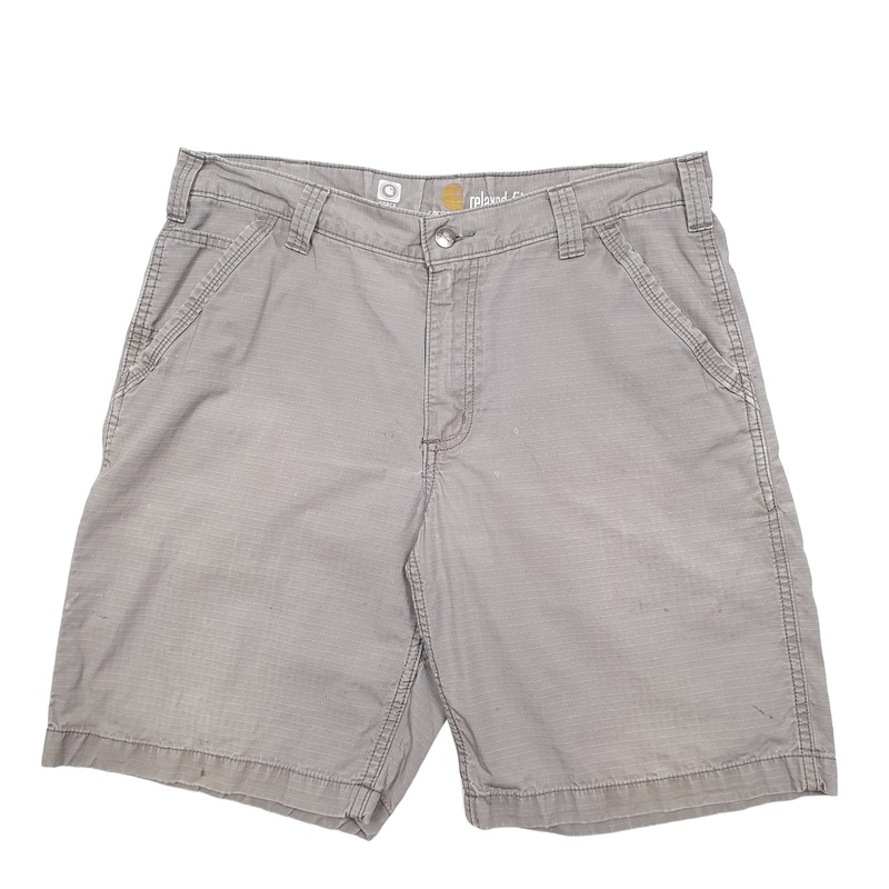 Carhartt Workwear Grey Carpenter Cotton Shorts W34