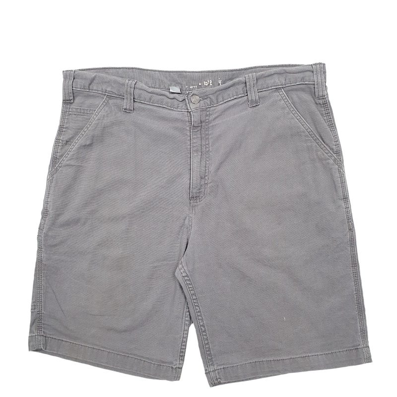 Carhartt Workwear Grey Carpenter Cotton Shorts W38