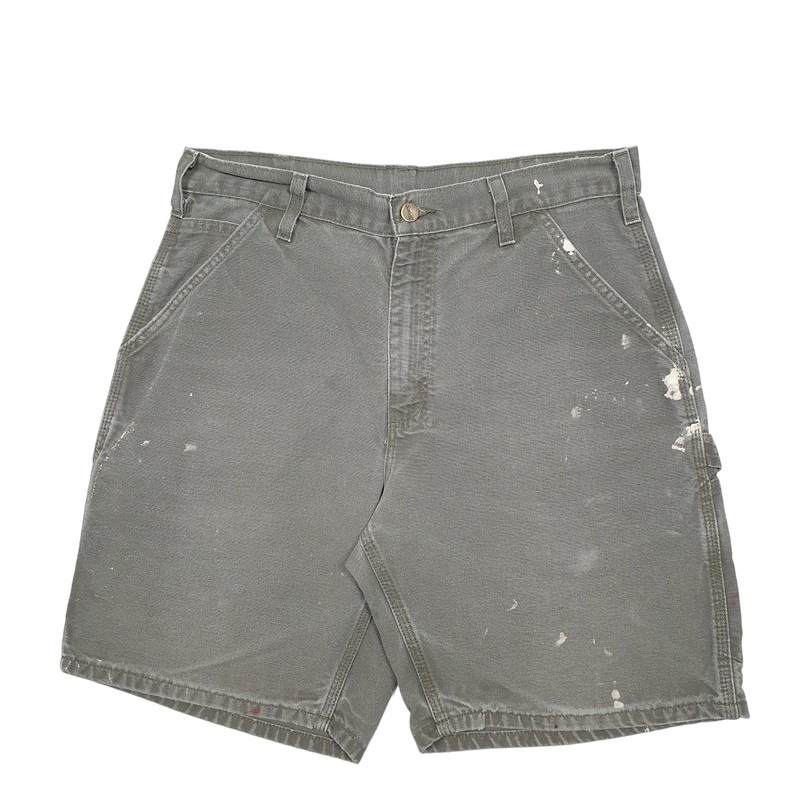 Carhartt Workwear Khaki Carpenter Cotton Shorts W32