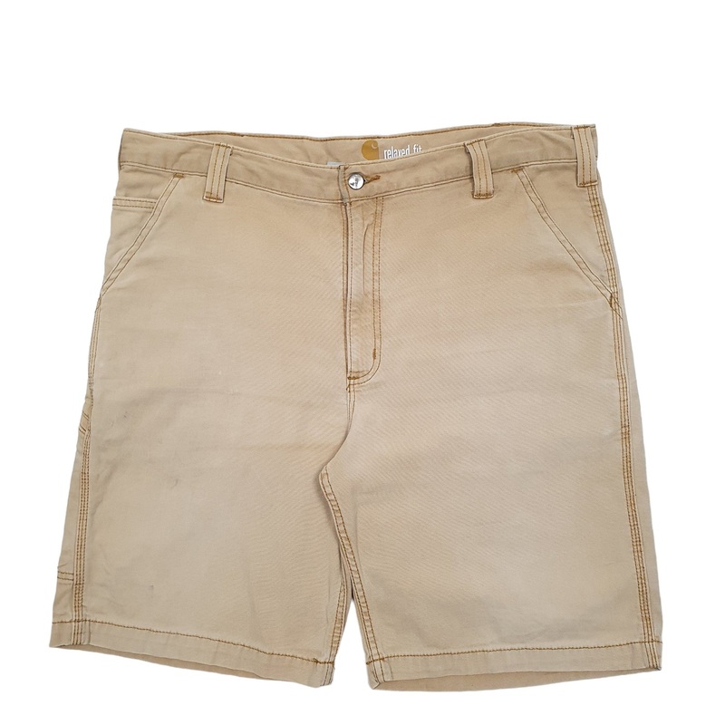 Carhartt Workwear Sand Carpenter Cotton Shorts W38