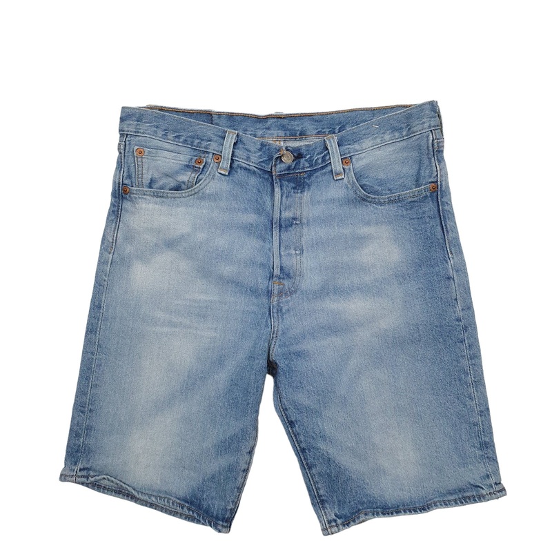 Levis 501 Denim Jorts Blue Denim Jeans Cotton Shorts W30