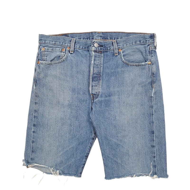 Levis 501 Denim Jorts Blue Denim Jeans Cotton Shorts W36