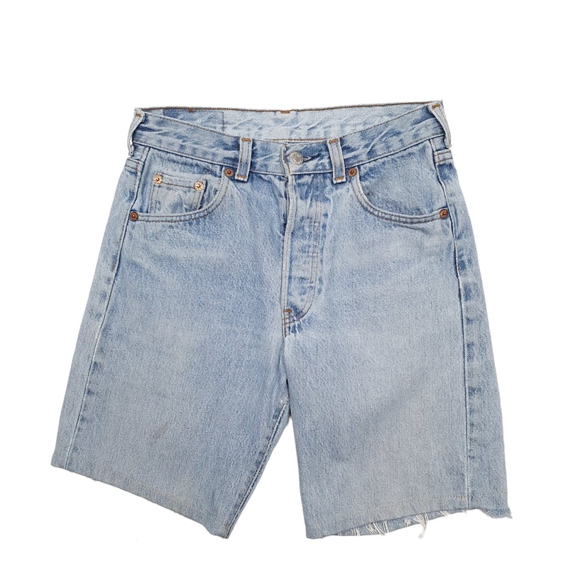 Levis 501 Denim Jorts Blue Jeans Cotton Shorts W26
