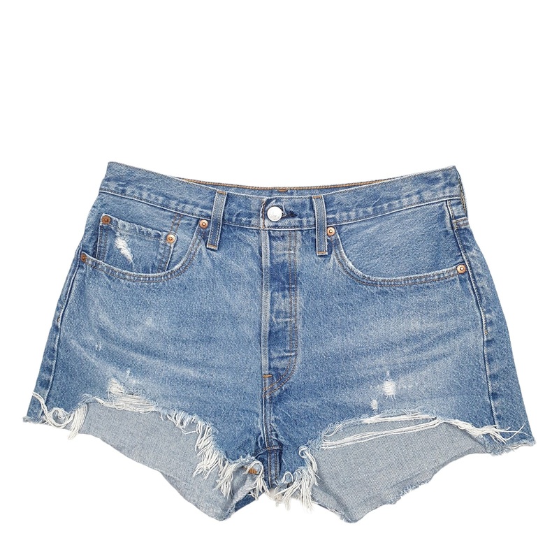 Levis 501 Denim Jorts Blue Jeans Cotton Shorts W32