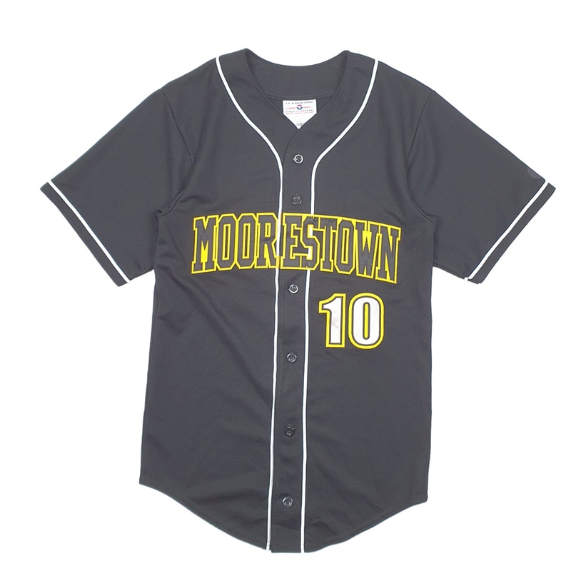 Teamwork Baseball Jersey Moorsetown 10 Short Sleeve Polyester T Shirt S