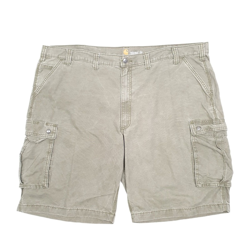 Carhartt Workwear 100277 Combat Relaxed Khaki Cargo Workwear Cotton Shorts W48