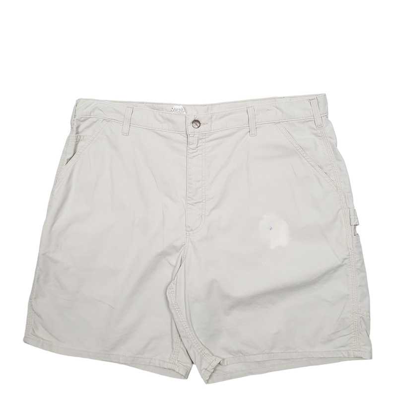 Carhartt Workwear B144 Cream Carpenter Cotton Shorts W40
