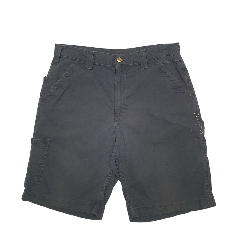 Carhartt Workwear B147 Black Carpenter Cotton Shorts W34