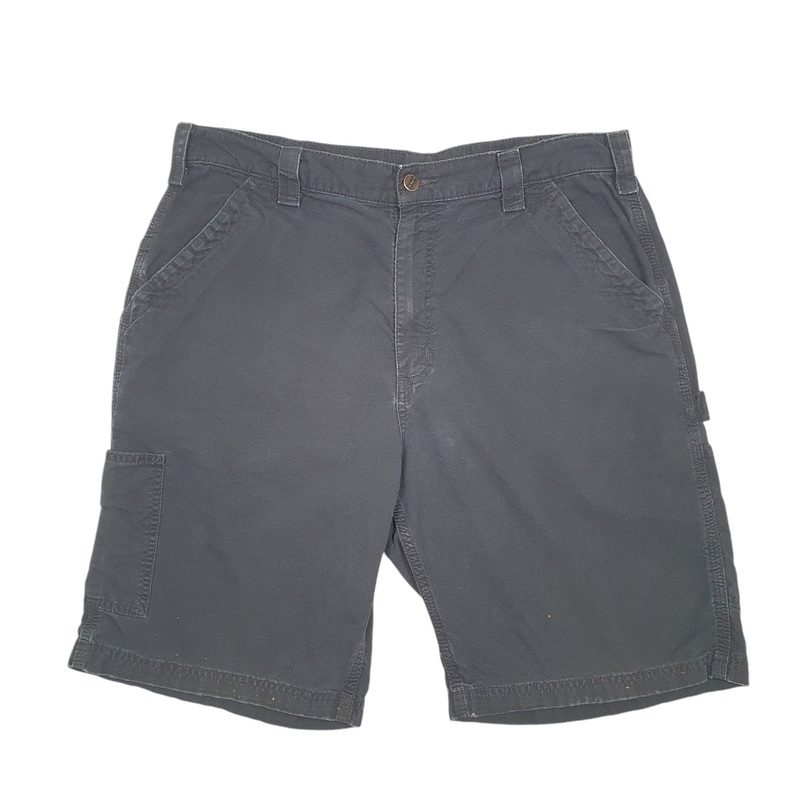 Carhartt Workwear B147 Black Carpenter Cotton Shorts W36
