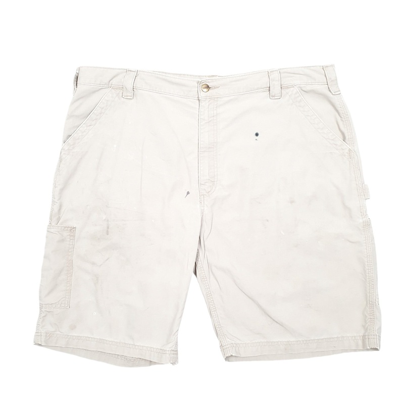 Carhartt Workwear B147 Tan Carpenter Cotton Shorts W42