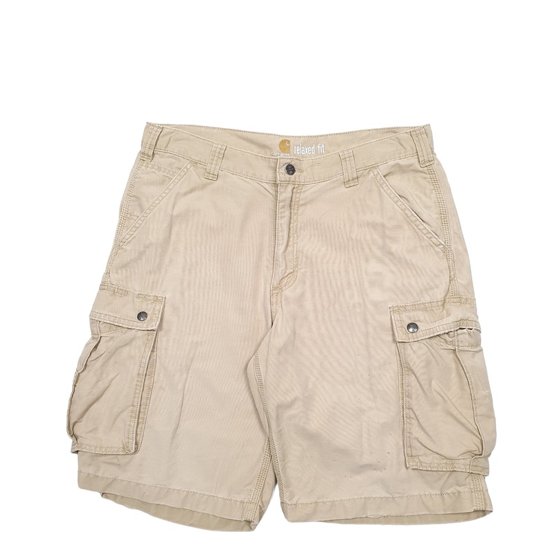 Carhartt Workwear Beige Cargo Workwear Cotton Shorts W36