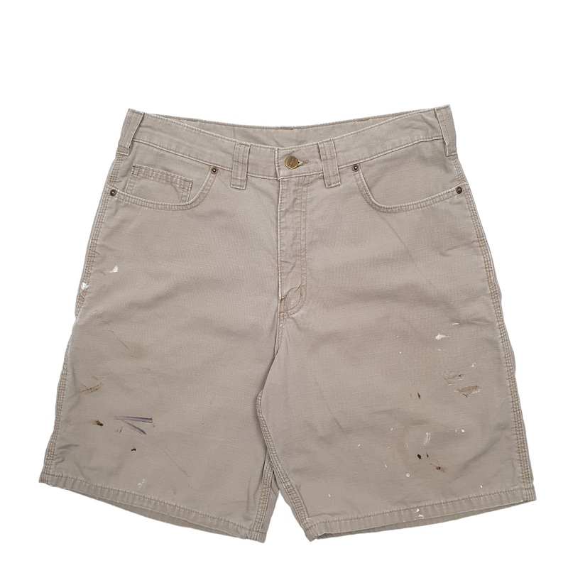 Carhartt Workwear Beige Carpenter Cotton Shorts W32