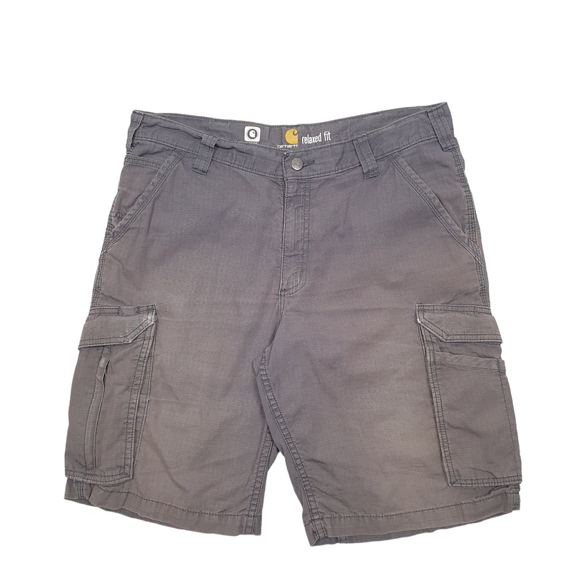 Carhartt Workwear Ripstop Grey Cargo Workwear Cotton Shorts W34