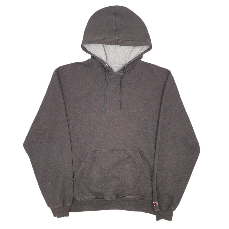 Champion Hoodie Cotton Blend Sweatshirt Jumper Mens LT
