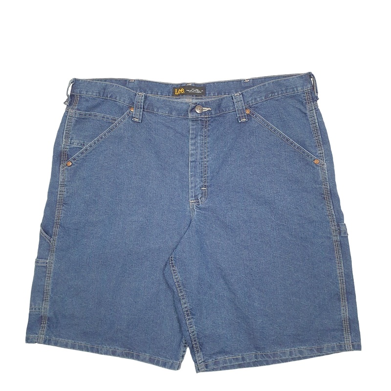 Lee Blue Carpenter Cotton Shorts W40