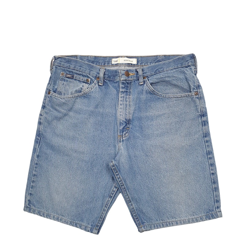Lee Blue Denim Jeans Cotton Shorts W34