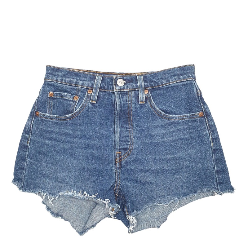 Levis 501 Jorts Blue Denim Jeans Cotton Shorts W25