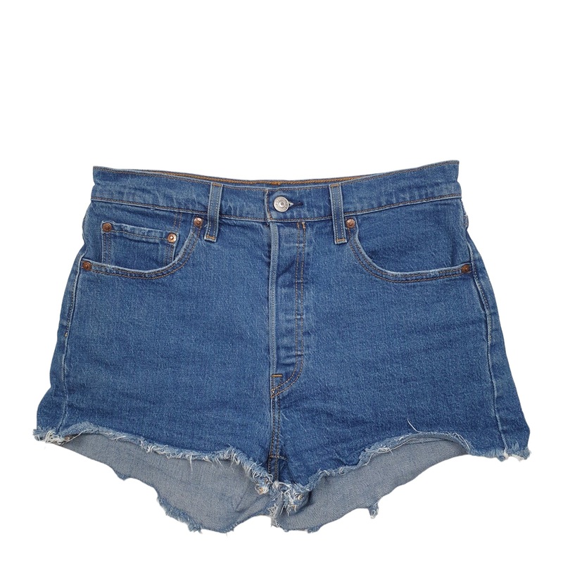 Levis 501 Jorts Blue Denim Jeans Cotton Shorts W30