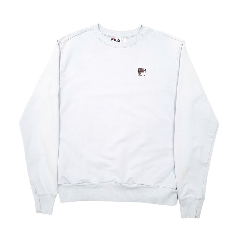 Fila Crewneck Cotton Blend Sweatshirt Jumper Womens S