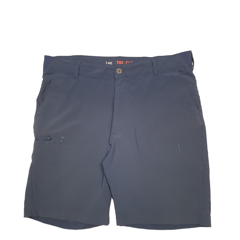Lee Blue Swim Trunks Polyester Shorts W40