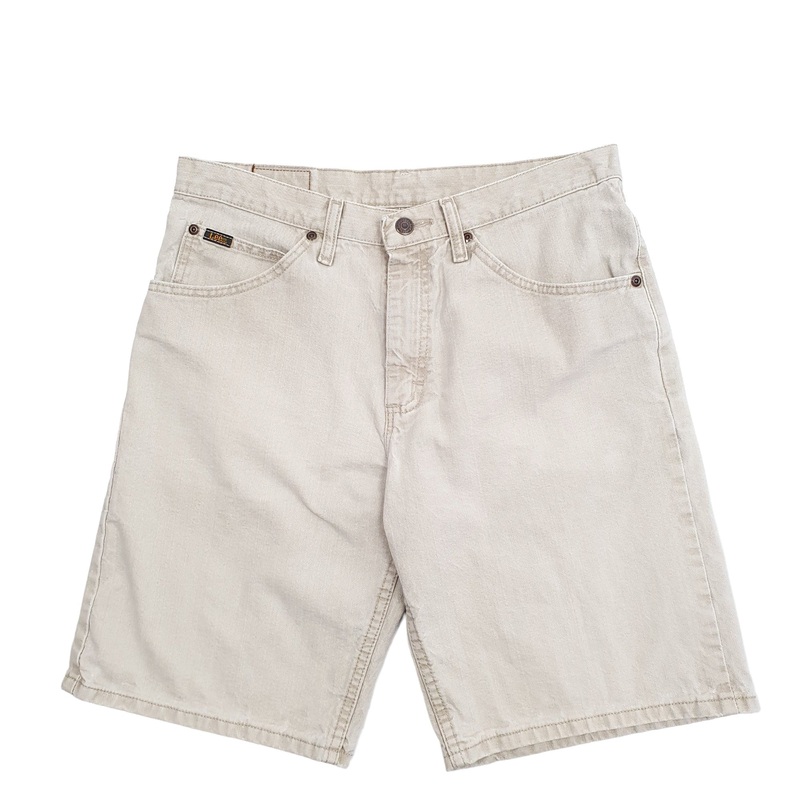 Lee Cream Denim Jeans Cotton Shorts W32