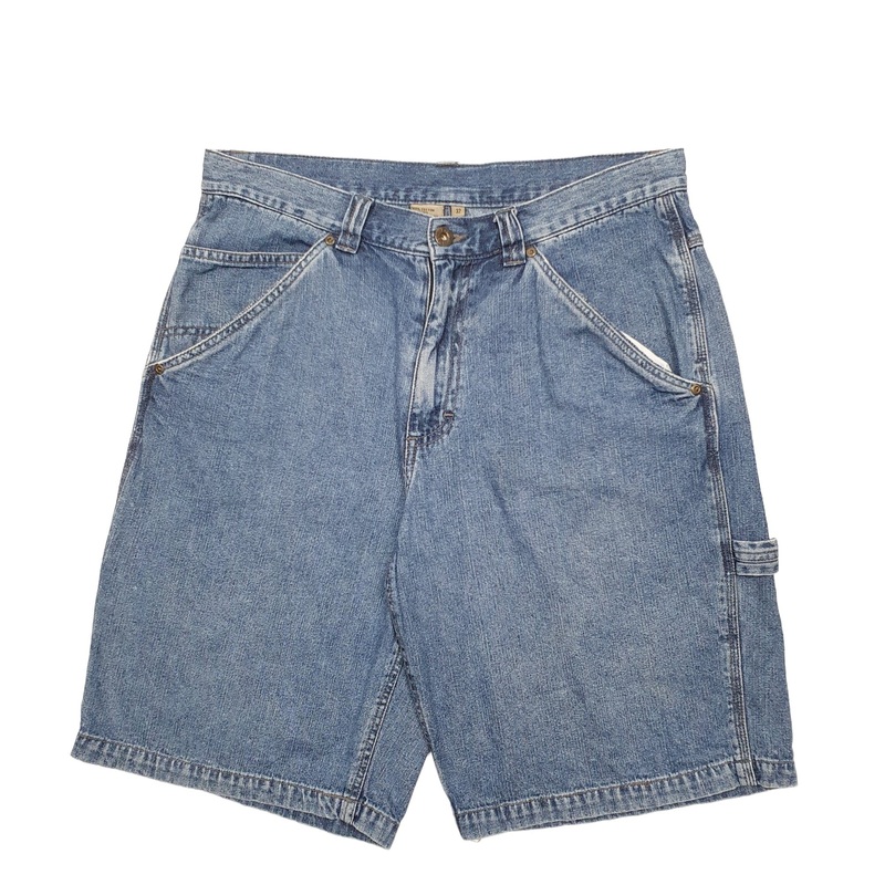 Lee Dungarees Blue Carpenter Cotton Shorts W31