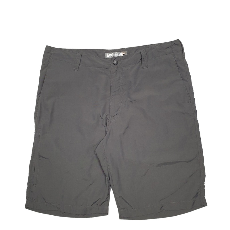 Lee Nylon Grey Swim Trunks Polyester Shorts W36