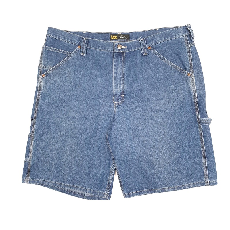 Lee Jorts Blue Denim Jeans Cotton Blend Shorts W40
